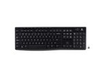 Logitech K270 Wireless Keyboard Logitech Wireless Keyboard, 2.4GH, Usb 2.0, Black (920-003743)
