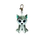 Ty 7136503 Fermagli Beanie Boo - 8,5 Cm Husky Slush