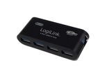 Hub Usb 3.0 Logilink Super Speed Con Alimentatore, 4 Porte