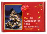 Idena Catena Luminosa A Led 80 Colori Per Esterni E Interni Lunghezza Totale 16 M
