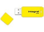 Chiavetta Usb Integral Neon 32GB Gb (Giallo)