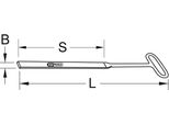 Ks Tools Bronzeplus Coltello Per Flange Rotondo 690 Mm - 963.9656