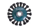 Spazzola Conica Makita 100 Mm - 0,5 Mm - Numero Di Trecce 18 - M14