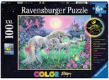 Ravensburger 13670 Puzzle Unicorni Al Chiaro Di Luna 100/200 Pezzi Xxl 13670