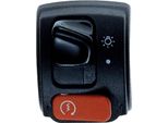 Domino Gruppo Interruttore Manubrio Destro Nero Booster, Bw's Ng '00-03, Starter, 2-STOP-LIGHT