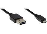 Buoni Collegamenti USB2.0 Kabel Easy A-Micro B Schw. 3M