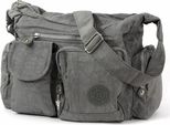 Borsa Street Nylon Borsa Donna Grigio 30X12X22 OTJ205K