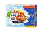 Castorland Puzzle Motore Antincendio Maxi 12 Pezzi