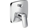 Hansgrohe Logis Mitigeur De Bain, Encastré, Pour Ibox Universal, 2 Consommateurs, Avec Combiné De SéCurité, 71407000, 71407000