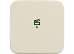 Busch-Jaeger 6233-10-212 Bilanciere, A 1 Canale, Con Simbolo "Scena"" Bianco"