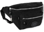 Borsa Street Nylon Borsa Ladies Gents Belt Borsa Nera 27X10X16 OTJ506S