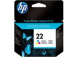 Hp Deskjet 22 - Cartuccia Di Inchiostro Originale - Ciano, Magenta, Giallo - 5 Ml