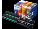 Toner Samsung CLT-P504C - Kit Rainbow (C/M/Y/K) - Capacità: Bk: 2.500 Pagine, C/M/Y: 1.800 Pagine Ciascuno (CLT-P504C/ELS)