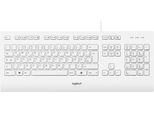 Logitech K280E - Tastatur - Usb - Deutsch - Weiß