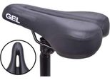 Filmer 47.043 Sella Per Bicicletta Nera - Trekking Con Lunghezza In Gel Incl. Morsetto Per Sella