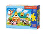 Castorland Puzzle Pompieri In Azione 30 Pezzi