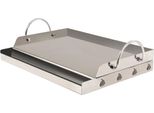 Piastra Grill In Acciaio Inox Bbq-Toro | 64 X 40,5 Cm | Piastra Bbq Adatta Per Grill Weber