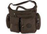 Borsa Street Nylon Borsa Donna Marrone 32X20X12 OTJ205N