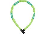 Abus Lucchetto A Catena Steel-O-Chain 4804K - Lucchetto Per Bicicletta In Acciaio Speciale - Livello Di Sicurezza Abus 4 - 75 Cm - Giallo/Verde