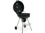 Bbq-Toro Barbecue Sferico Birch 57 Cm, Barbecue A Carbonella, Carrello Barbecue, Barbecue Rotondo A Carbonella