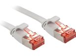 Lindy Patchkabel Cat6 U/Ftp Flachband Grau 0.30M