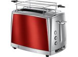 Tostapane Compatto Russell Hobbs Luna Solar Red 23220-56