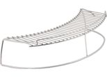 Porta Scaldavivande Bbq-Toro In Acciaio Cromato, Rotondo, Adatto Per Barbecue E Kamado Da Ø 57 Cm