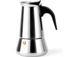 Caffettiera Espresso Leopold Vienna Trevi In Acciaio Inox/4 Tazze LV113002