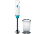 Bosch MSM2410DW Frullatore Manuale Clevermixx Fun Bianco/Turchese