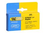Tacwise 334 Graffe Tacwise 53/6 Mm, Zincate, 2.000 Pezzi