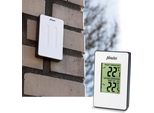 Alecto WS-1050 - Stazione Meteo Con Sensore Wireless Per Esterni, Bianco