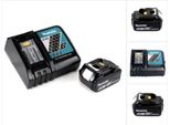 Makita Kit Power Set Con 1X Batteria Bl 1860 B 6,0 Ah 18 V + Caricatore Rapido Dc 18 Rc