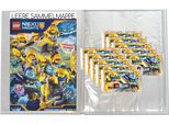 Lego Nexo Knights 2 - Scatola Da Collezione Vuota + 10 Booster - Tedesco