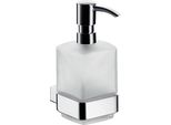 Emco Loft, Dispenser Sapone, Parte In Vetro Satinato, Pompa In Plastica, Cromato