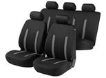 Walser Coprisedile Auto Set Completo Hastings, Coprisedile Auto Per Sedili Normali, 2 Coprisedili Anteriori, 1 Coprisedile Posteriore, Protezione Per Sedile Auto