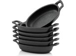 Set Di Teglie Da Portata Bbq-Toro (Confezione Da 6) | Teglie Da Griglia In Ghisa