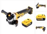 Smerigliatrice Angolare A Batteria Dewalt Dcg 405 N 18V 125Mm Brushless + 1X Batteria 5.0Ah - Senza Caricabatterie