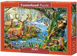 Castorland Puzzle Vita Nella Foresta 500 Pezzi