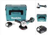 Smerigliatrice Angolare A Batteria Makita Dga 511 G1J 18V 125Mm Brushless + 1X Batteria Ricaricabile 6.0Ah + Makpac - Senza Caricabatterie
