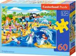 Castorland Puzzle Delfinario 60 Pezzi