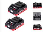 Metabo Set 18V - 2X Batterie Lihd Da 4,0 Ah ( 625367000 )