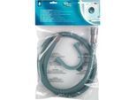 Wpro TVS154 - Tubo Di Scarico Dritto / Diritto 1,5 M - Fornito Con Presa Di Corrente