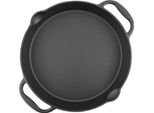 Padella Per Grigliare In Ghisa Bbq-Toro, Ø 35 Cm, Padella Di Servizio In Ghisa, Accessorio Per Grigliare Termoresistente
