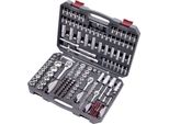 Kraftwerk Kra 204.104.800 Set Di Chiavi A Bussola, Linea Base, 1/4"+3/8""+1/2"", 200 Pezzi."