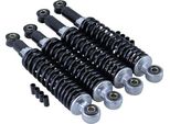 Set Di Abbassamento Ammortizzatore Nero 260 Mm + 280 Mm Per Simson Schwalbe KR51 Star