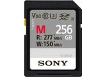 Sony Serie SF-M SF-M256 - Scheda Di Memoria Flash - 256 Gb - Classe Video V60 / UHS-II U3 / Classe10 - Sdxc UHS-II