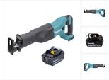 Sega A Nastro A Batteria Makita Djr 186 F1 18 V + 1X Batteria 3,0 Ah - Senza Caricabatterie