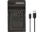 Caricabatterie Duracell Con Cavo Usb Per Olympus BLH-1