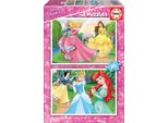 Educa Borras - Puzzle Disney KsiężNiczki 2X20 ElementóW - Oficjalny Produkt Premium