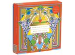 Galison Frank Lloyd Wright Hotel Imperal Puzzle Metallico 500 Pezzi